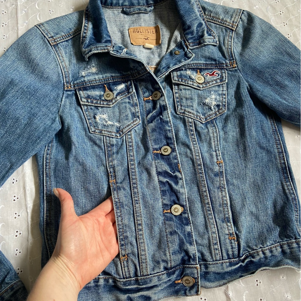 Hollister Blue Denim Jacket